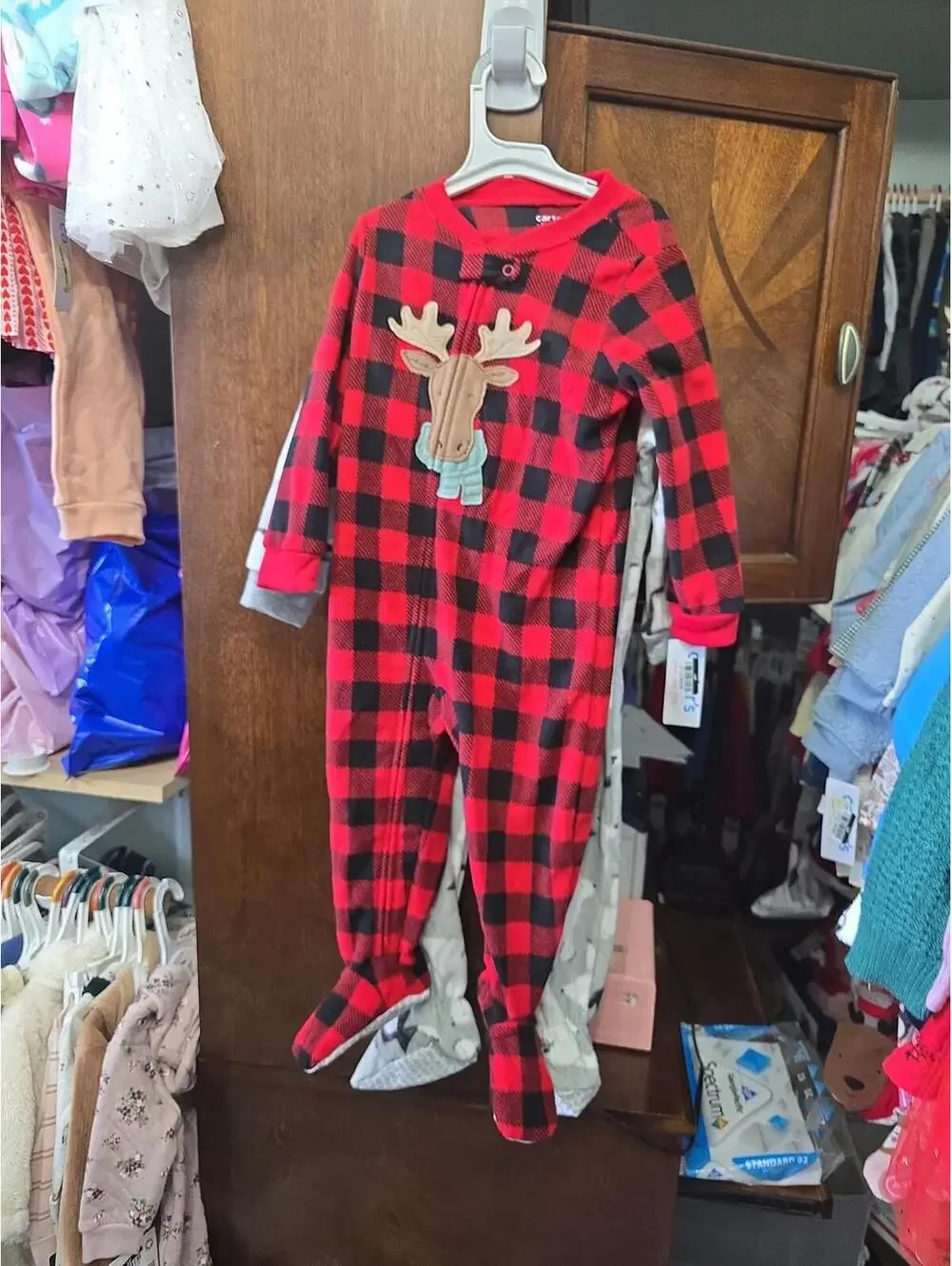 2t brand new two pack, fleece pajamas item 500